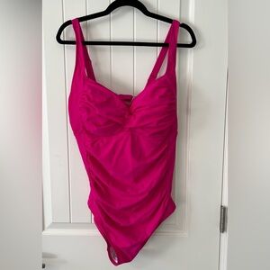 Never worn * Yonique Hot Pink One-Piece Swimsuit
